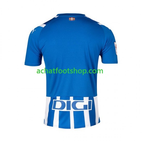 Maillot Deportivo Alaves Domicile Tenue pour Homme 2023-2024 Manche Courte