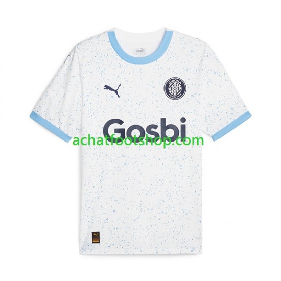 Maillot Girona Extérieur Tenue pour Homme 2023-2024 Manche Courte
