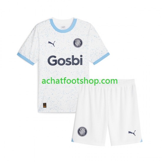 Maillot Girona Extérieur Tenue pour Enfant 2023-2024 Manche Courte