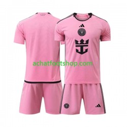Maillot InterMiami Domicile Tenue pour Enfant 2024 Manche Courte Maillot InterMiami Domicile Tenue pour Enfant 2024 Manche Courte