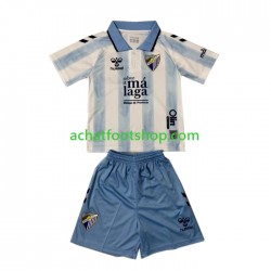 Maillot Málaga CF Domicile Tenue pour Enfant 2023-2024 Manche Courte