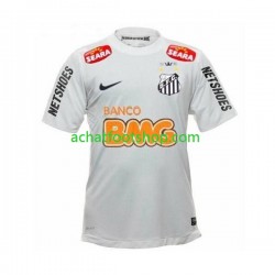 Maillot Santos FC Neymar JR 11 - Rétro Domicile Tenue pour Homme 2011 2012 Manche Courte