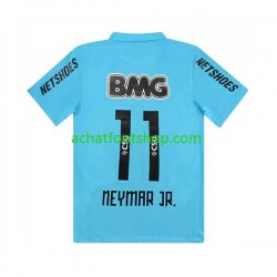 Maillot Santos FC Neymar JR 11 - Rétro 3ème Tenue pour Homme 2011 2012 Manche Courte