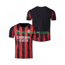 Maillot AC Milan Domicile Tenue pour Homme 2025-2026 Manche Courte Maillot AC Milan Domicile Tenue pour Homme 2025-2026 Manche Courte