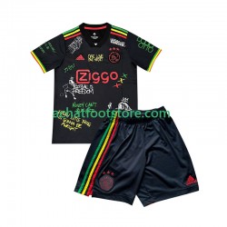 Maillot Ajax Amsterdam Special Bob Marley Domicile Tenue pour Enfant 2025-2026 Manche Courte