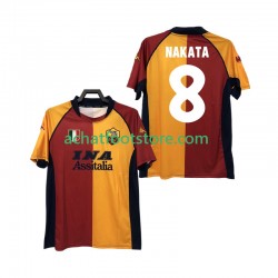 Maillot AS Rome AKATA 8 - Rétro Domicile Tenue pour Homme 2022 2011 Manche Courte Maillot AS Rome AKATA 8 - Rétro Domicile Tenue pour Homme 2022 2011 Manche Courte