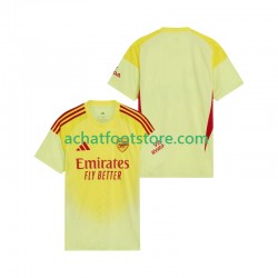 Maillot Arsenal Gardien Domicile Tenue pour Homme 2025-2026 Manche Courte