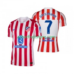 Maillot Atlético Madrid Antoine Griezmann 7 Domicile Tenue pour Homme 2025-2026 Manche Courte