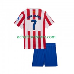 Maillot Atlético Madrid Antoine Griezmann 7 Domicile Tenue pour Enfant 2025-2026 Manche Courte