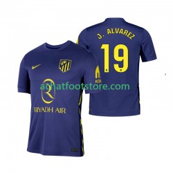 Maillot Atlético Madrid Julian Alvarez 19 Extérieur Tenue pour Homme 2025-2026 Manche Courte