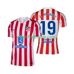 Maillot Atlético Madrid Julian Alvarez 19 Domicile Tenue pour Homme 2025-2026 Manche Courte