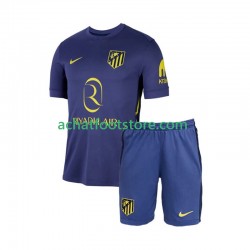 Maillot Atlético Madrid Extérieur Tenue pour Enfant 2025-2026 Manche Courte