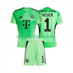 Maillot Bayern Munich Manuel Neuer 1 Gardien Domicile Tenue pour Enfant 2025-2026 Manche Courte
