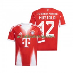 Maillot Bayern Munich Jamal Musiala 42 Domicile Tenue pour Homme 2025-2026 Manche Courte