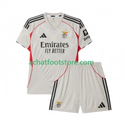 Maillot Benfica Extérieur Tenue pour Enfant 2025-2026 Manche Courte Maillot Benfica Extérieur Tenue pour Enfant 2025-2026 Manche Courte