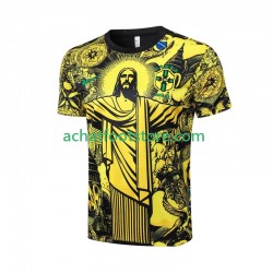 Maillot Brésil Jesus Domicile Tenue pour Homme 2024 Manche Courte Maillot Brésil Jesus Domicile Tenue pour Homme 2024 Manche Courte