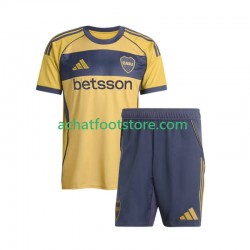 Maillot CA Boca Juniors Extérieur Tenue pour Enfant 2025-2026 Manche Courte Maillot CA Boca Juniors Extérieur Tenue pour Enfant 2025-2026 Manche Courte