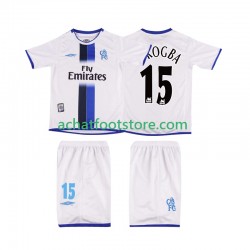 Maillot Chelsea DROGBA 15 Rétro Extérieur Tenue pour Enfant 2008 Manche Courte Maillot Chelsea DROGBA 15 Rétro Extérieur Tenue pour Enfant 2008 Manche Courte