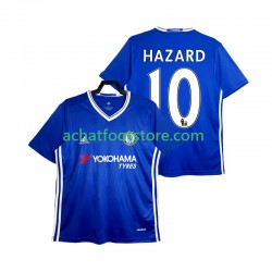 Maillot Chelsea HAZARD 10 - Rétro Domicile Tenue pour Homme 2016 2017 Manche Courte