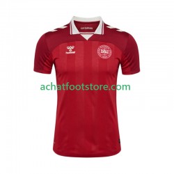 Maillot Danemark Domicile Tenue pour Homme 2025 Manche Courte