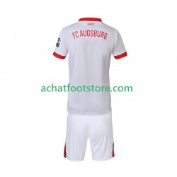 Maillot FC Augsburg Domicile Tenue pour Enfant 2025-2026 Manche Courte