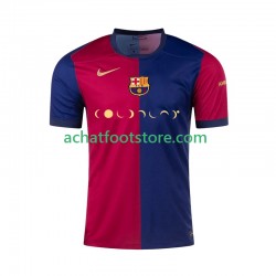 Maillot FC Barcelone Coldplay Domicile Tenue pour Homme 2024-2025 Manche Courte