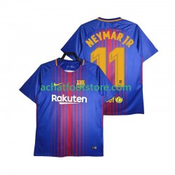 Maillot FC Barcelone Neymar JR 11 - Rétro Domicile Tenue pour Homme 2017 2018 Manche Courte