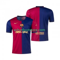 Maillot FC Barcelone TRAVIS SCOTT Domicile Tenue pour Homme 2024-2025 Manche Courte