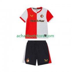 Maillot Feyenoord Rotterdam Domicile Tenue pour Enfant 2025-2026 Manche Courte Maillot Feyenoord Rotterdam Domicile Tenue pour Enfant 2025-2026 Manche Courte