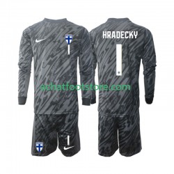 Maillot Finlande HRADECKY 1 Gardien Domicile Tenue pour Enfant 2024 Manche Longue Maillot Finlande HRADECKY 1 Gardien Domicile Tenue pour Enfant 2024 Manche Longue