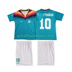 Maillot Allemagne MATTHAUS 10 Rétro Extérieur Tenue pour Enfant 1994 Manche Courte Maillot Allemagne MATTHAUS 10 Rétro Extérieur Tenue pour Enfant 1994 Manche Courte