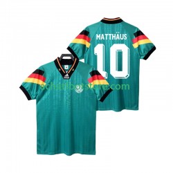 Maillot Allemagne MATTHAUS 10 Rétro Extérieur Tenue pour Homme 1992 Manche Courte Maillot Allemagne MATTHAUS 10 Rétro Extérieur Tenue pour Homme 1992 Manche Courte