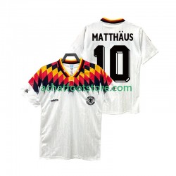 Maillot Allemagne MATTHAUS 10 Rétro Domicile Tenue pour Homme 1994 Manche Courte Maillot Allemagne MATTHAUS 10 Rétro Domicile Tenue pour Homme 1994 Manche Courte