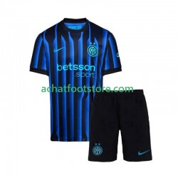 Maillot Inter Milan Domicile Tenue pour Enfant 2025-2026 Manche Courte