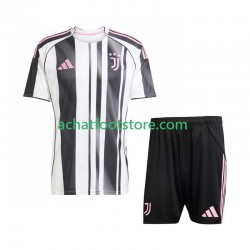 Maillot Juventus Domicile Tenue pour Enfant 2025-2026 Manche Courte Maillot Juventus Domicile Tenue pour Enfant 2025-2026 Manche Courte