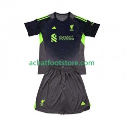 Maillot Liverpool Gardien Domicile Tenue pour Enfant 2025-2026 Manche Courte