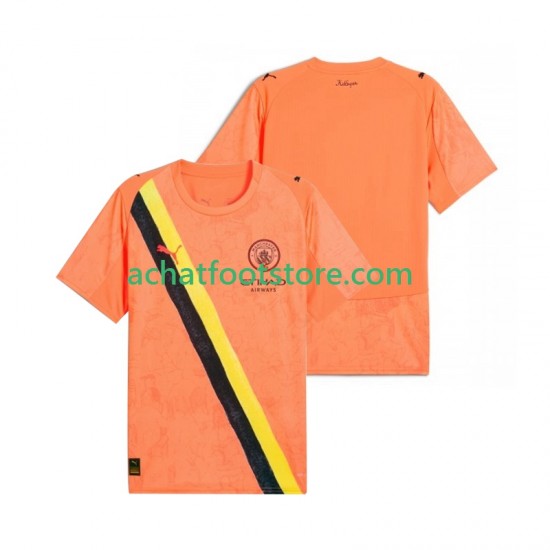 Maillot Manchester City UPER Gardien Domicile Tenue pour Homme pour Enfant 2025-2026 Manche Courte