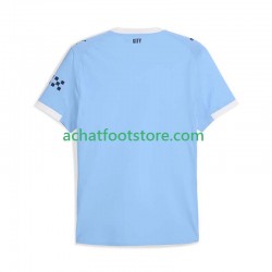 Maillot Manchester City Domicile Tenue pour Homme 2025-2026 Manche Courte