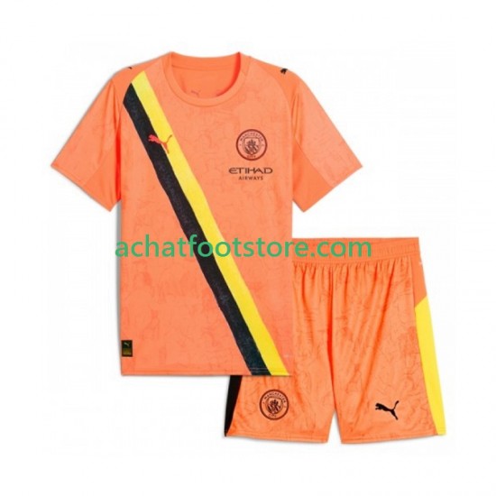Maillot Manchester City UPER Kids Gardien Domicile Tenue pour Enfant 2025-2026 Manche Courte