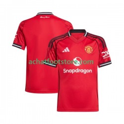 Maillot Manchester United Domicile Tenue pour Homme 2025-2026 Manche Courte