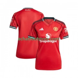 Maillot Manchester United Domicile Tenue pour Femme 2025-2026 Manche Courte Maillot Manchester United Domicile Tenue pour Femme 2025-2026 Manche Courte