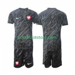Maillot Pologne Gardien Extérieur Tenue pour Enfant 2024 Manche Courte Maillot Pologne Gardien Extérieur Tenue pour Enfant 2024 Manche Courte