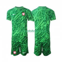 Maillot Pologne Gardien 3ème Tenue pour Enfant 2024 Manche Courte Maillot Pologne Gardien 3ème Tenue pour Enfant 2024 Manche Courte