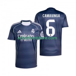 Maillot Real Madrid Camavinga 6 Extérieur Tenue pour Homme 2025-2026 Manche Courte