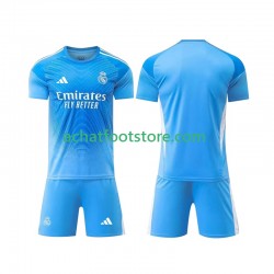 Maillot Real Madrid Gardien Domicile Tenue pour Enfant 2025-2026 Manche Courte