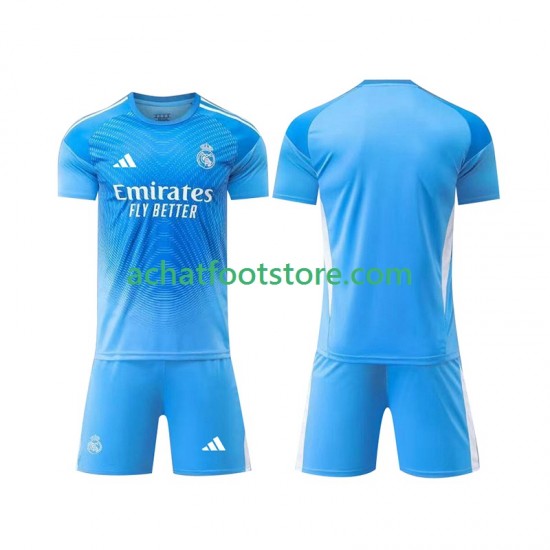 Maillot Real Madrid Gardien Domicile Tenue pour Enfant 2025-2026 Manche Courte