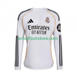 Maillot Real Madrid Domicile Tenue pour Homme 2025-2026 Manche Longue