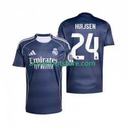 Maillot Real Madrid Huijsen 24 Extérieur Tenue pour Homme 2025-2026 Manche Courte