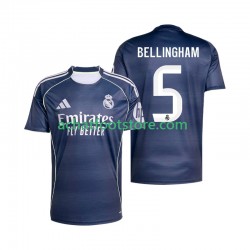 Maillot Real Madrid Jude Bellingham 5 Extérieur Tenue pour Homme 2025-2026 Manche Courte