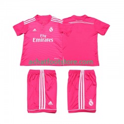 Maillot Real Madrid Rétro Extérieur Tenue pour Enfant 2014 2015 Manche Courte